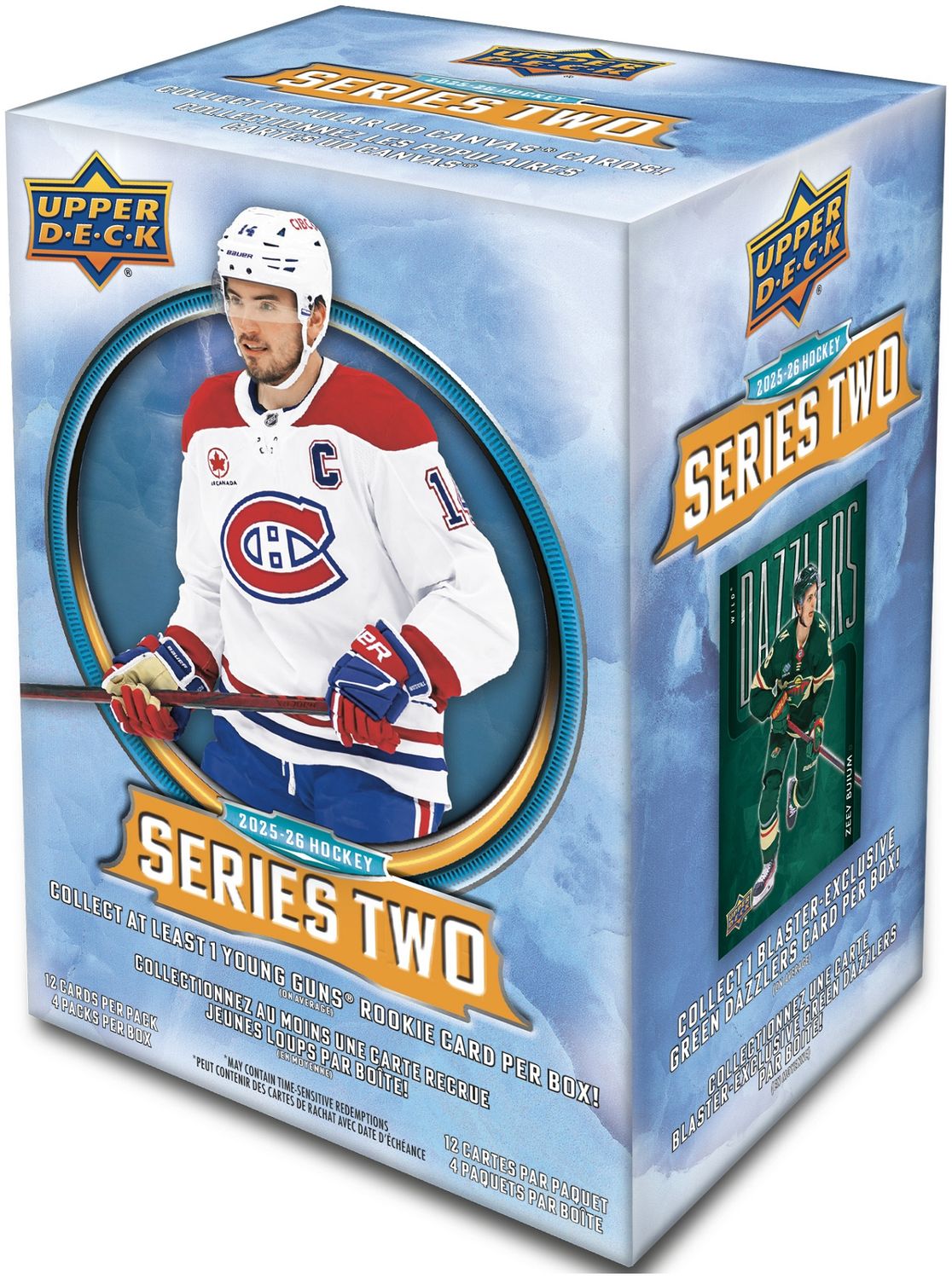 (PRE-ORDER) 2025-26 UPPER DECK SERIES 2 HOCKEY BLASTER