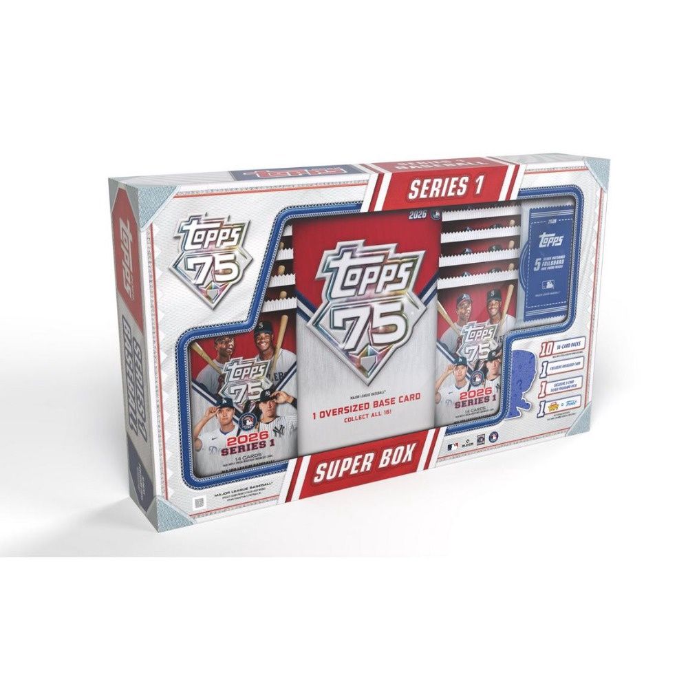 2026 TOPPS BASEBALL SERIES 1 SUPER BOX