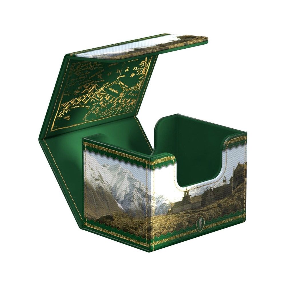 ULTIMATE GUARD DECK CASE SIDEWINDER 100+ XENOSKIN LOTR PLACES OF MIDDLE EARTH - ROHAN