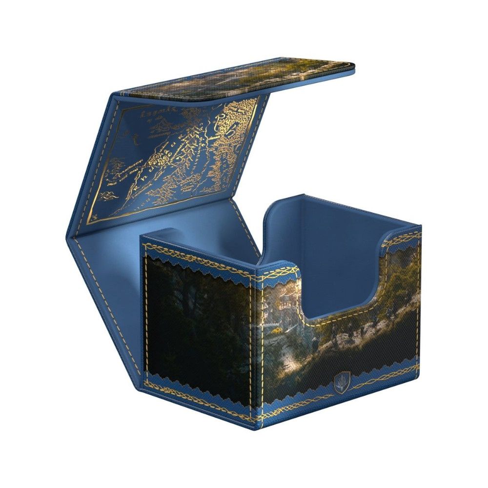 ULTIMATE GUARD DECK CASE SIDEWINDER 100+ XENOSKIN LOTR PLACES OF MIDDLE EARTH - RIVENDELL