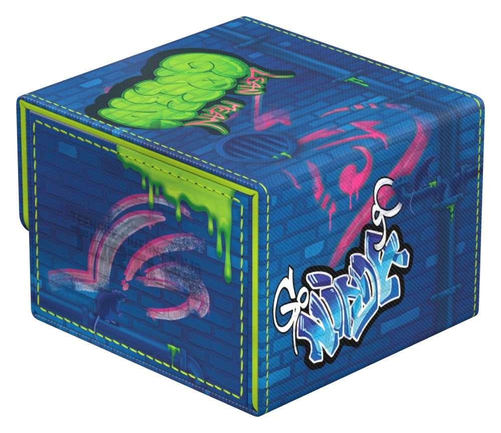 UTIMATE GUARD DECK CASE SIDEWINDER 133+ XENOSKIN MTG TEENAGE MUTANT NINJA TURTLES SEWER WALLS