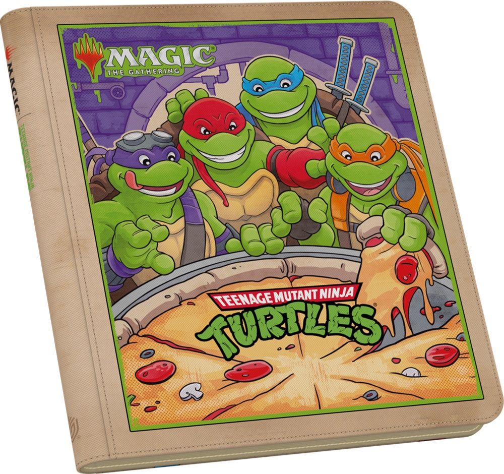 ULTIMATE GUARD ZIPFOLIO 480 XENOSKIN MTG TEENAGE MUTANT NINJA TURTLES - PIZZA BOX