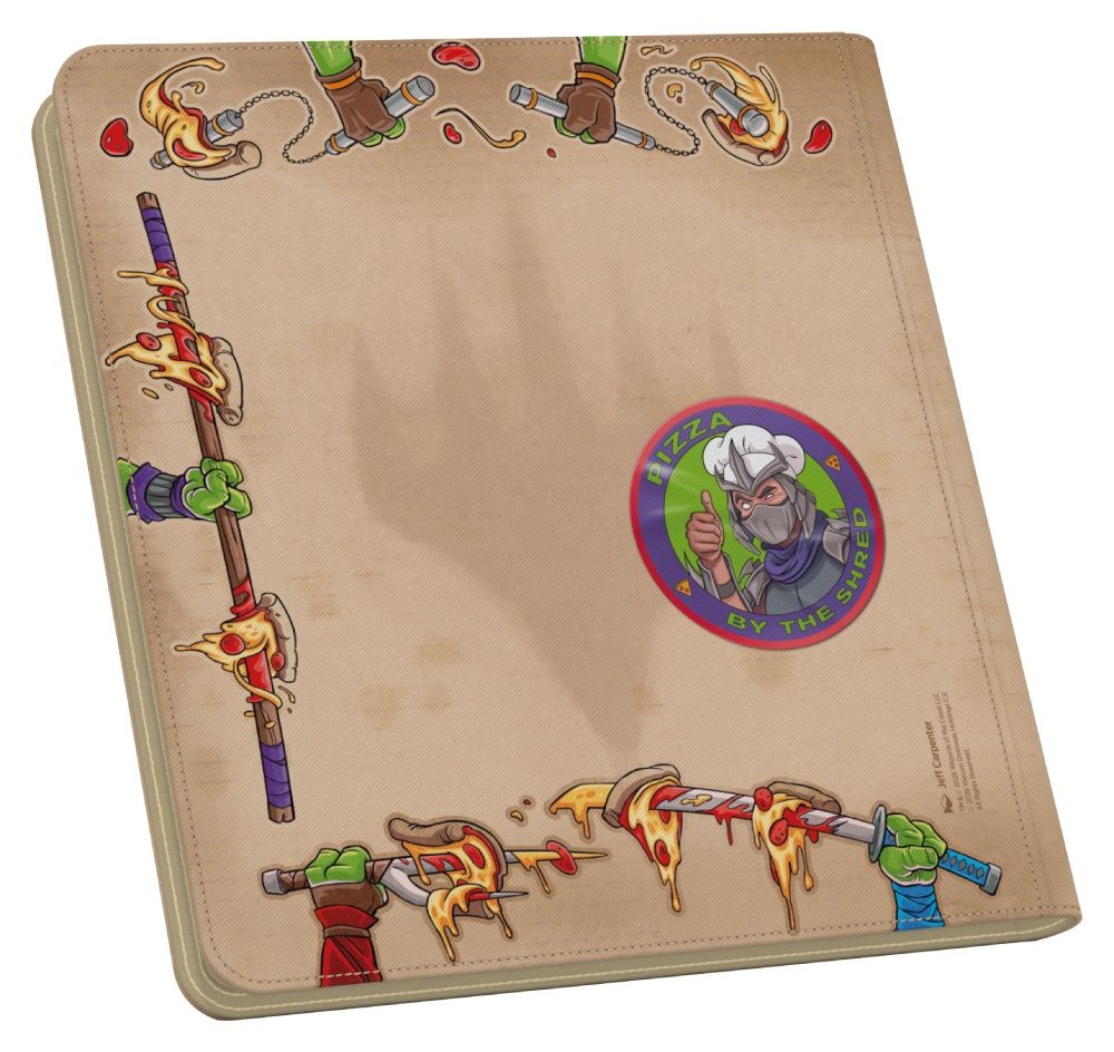 ULTIMATE GUARD ZIPFOLIO 480 XENOSKIN MTG TEENAGE MUTANT NINJA TURTLES - PIZZA BOX