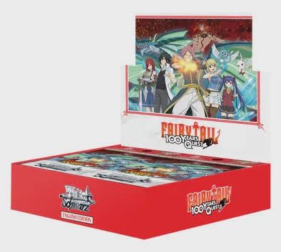 WEISS SCHWARZ FAIRY TAIL 100 YEARS QUEST BOOSTER BOX ENGLISH