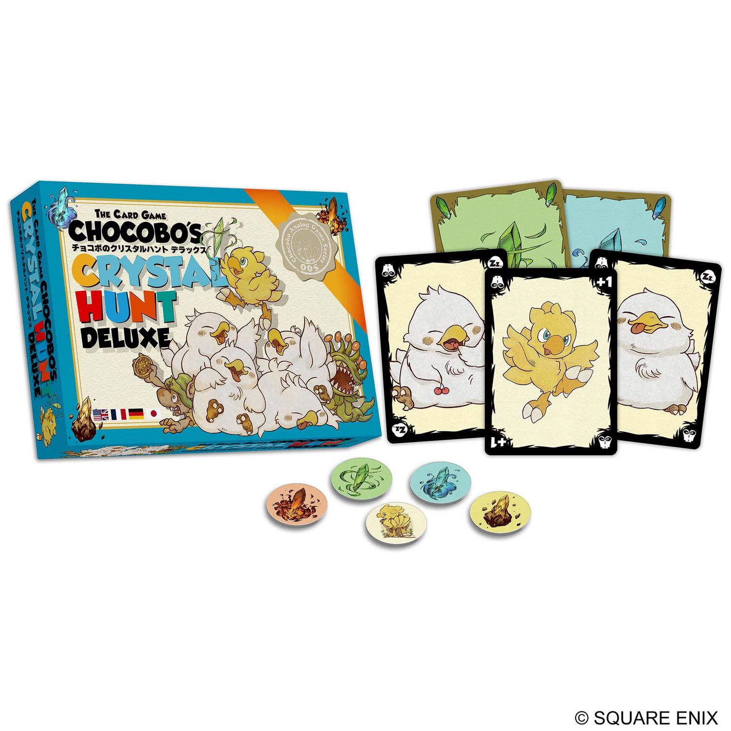 CHOCOBOS CRYSTAL HUNT CARD GAME DELUXE