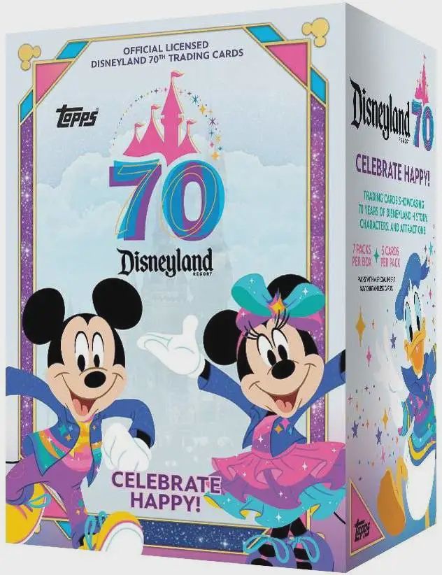TOPPS 2025 DISNEYLAND 70TH ANNIVERSARY BLASTER