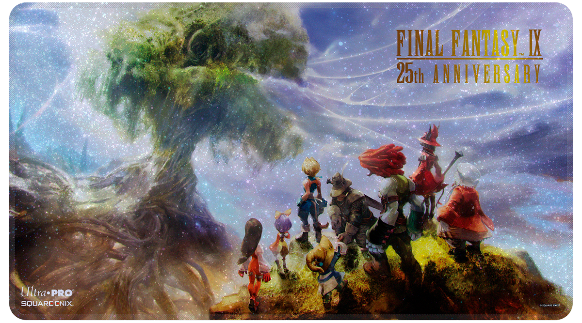 FINAL FANTASY IX 25TH ANNIVERSARY  HOLOFOIL PLAYMAT