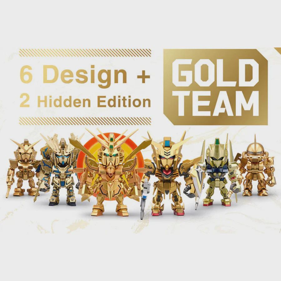 GUNDAM QMSV MINI GOLD GUNDAM