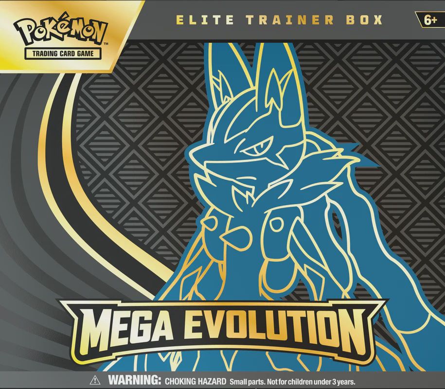 POKEMON ME01 MEGA EVOLUTION ELITE TRAINER BOX - MEGA LUCARIO