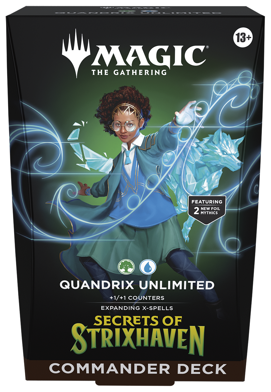 (PRE-ORDER) MTG SECRETS OF STRIXHAVEN COMMANDER - QUANDRIX UNLIMITED