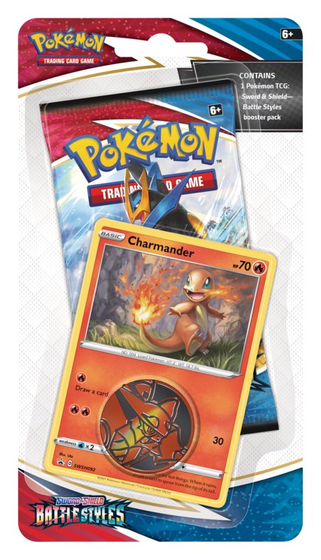 POKEMON BATTLE STYLES CHECKLANE BLISTER - CHARMANDER