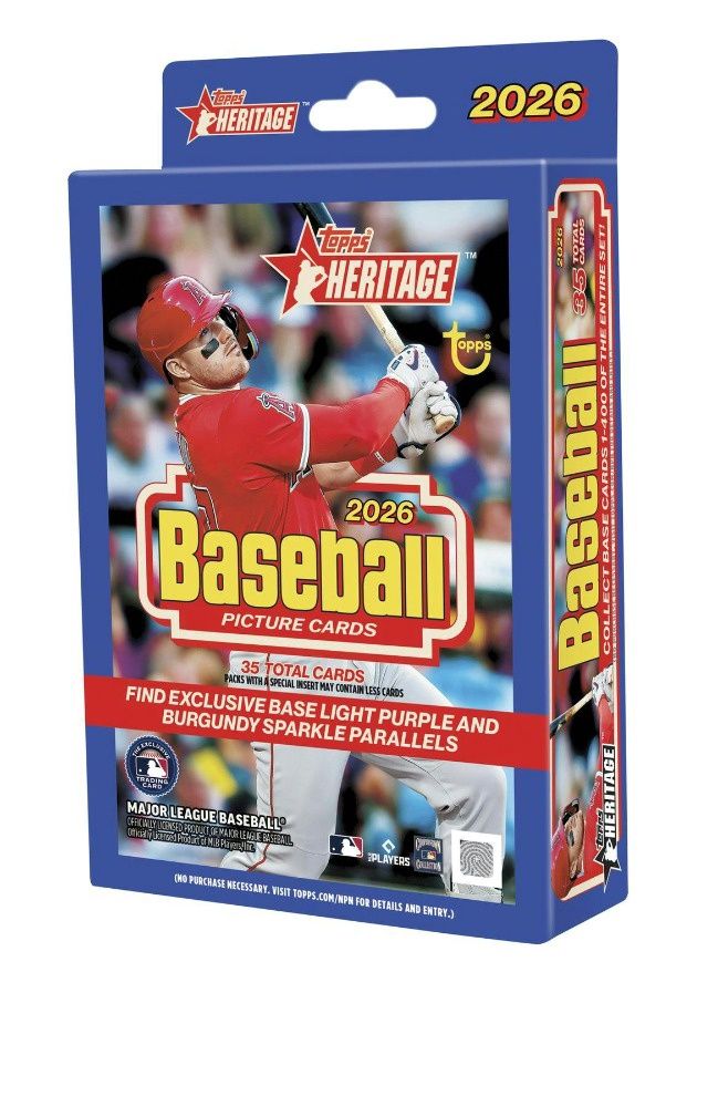 2026 TOPPS HERITAGE BASEBALL HANGERS