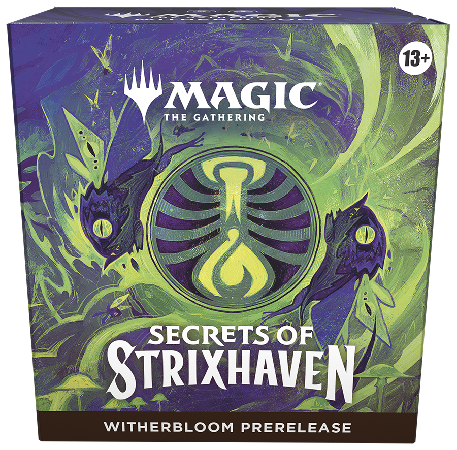 (PRE-ORDER) MTG SECRETS OF STRIXHAVEN PRERELEASE PACK - WITHERBLOOM