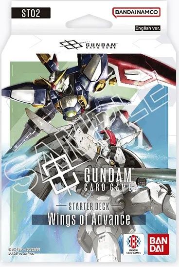 (PRE-ORDER) GUNDAM CARD GAME ST-02 WINGS OF ADVANCE STARTER DECK