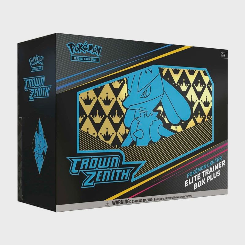 POKEMON CROWN ZENITH ELITE TRAINER BOX PLUS - POKEMON CENTER