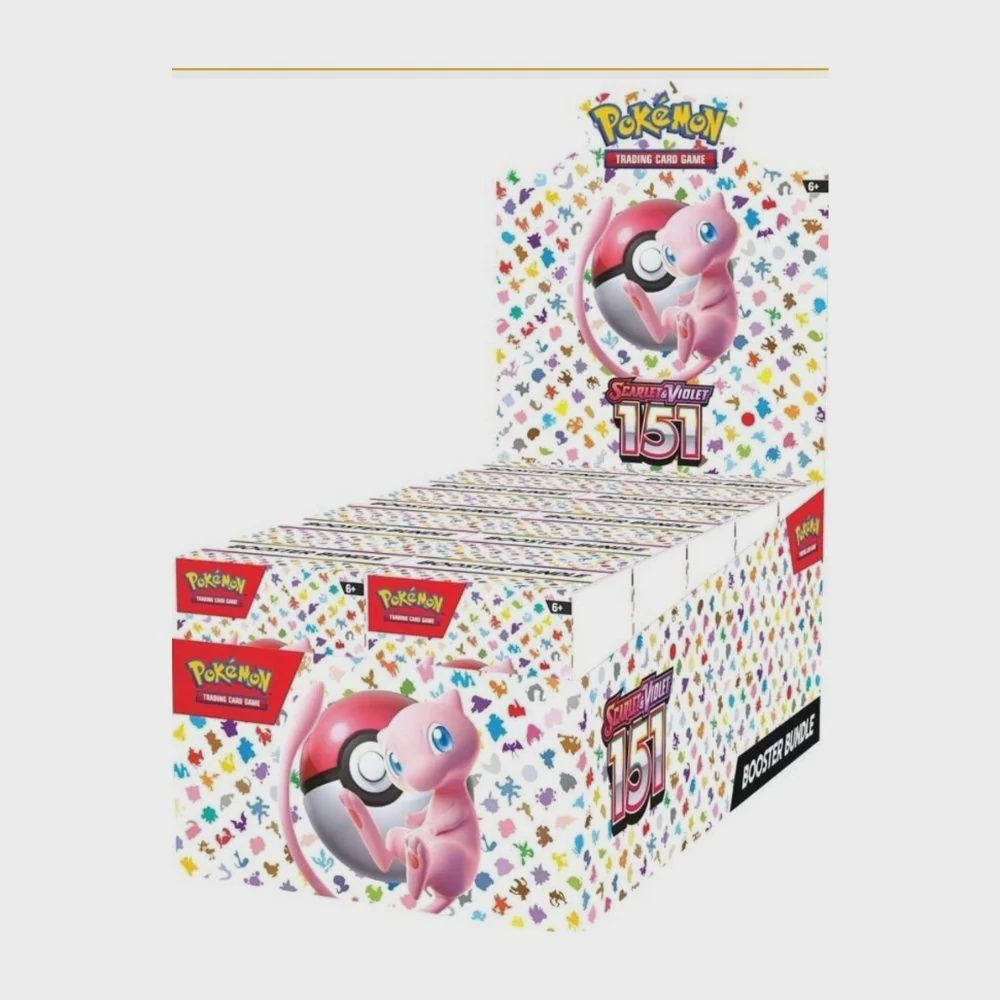 POKEMON 151 BOOSTER BUNDLE DISPLAY