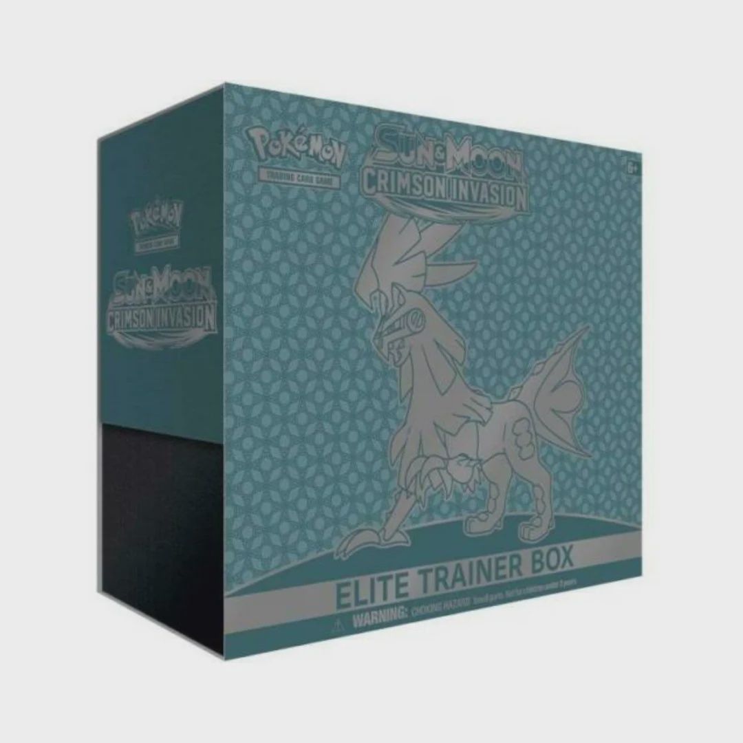POKEMON SUN &amp; MOON CRIMSON INVASION ELITE TRAINER BOX