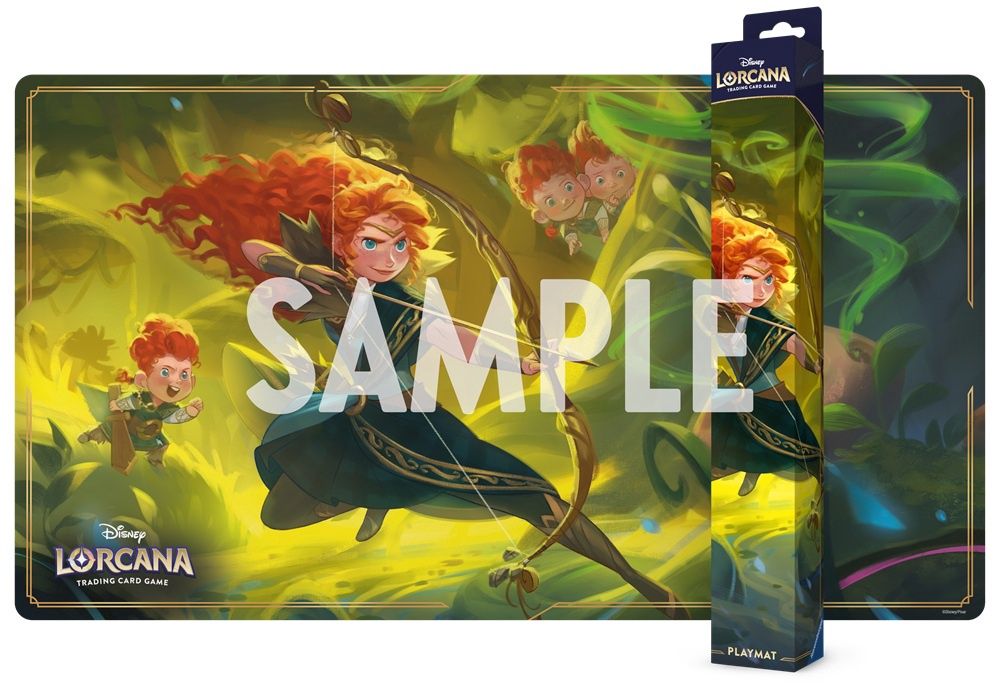 (PRE-ORDER) DISNEY LORCANA SET 12 PLAYMAT MERIDA