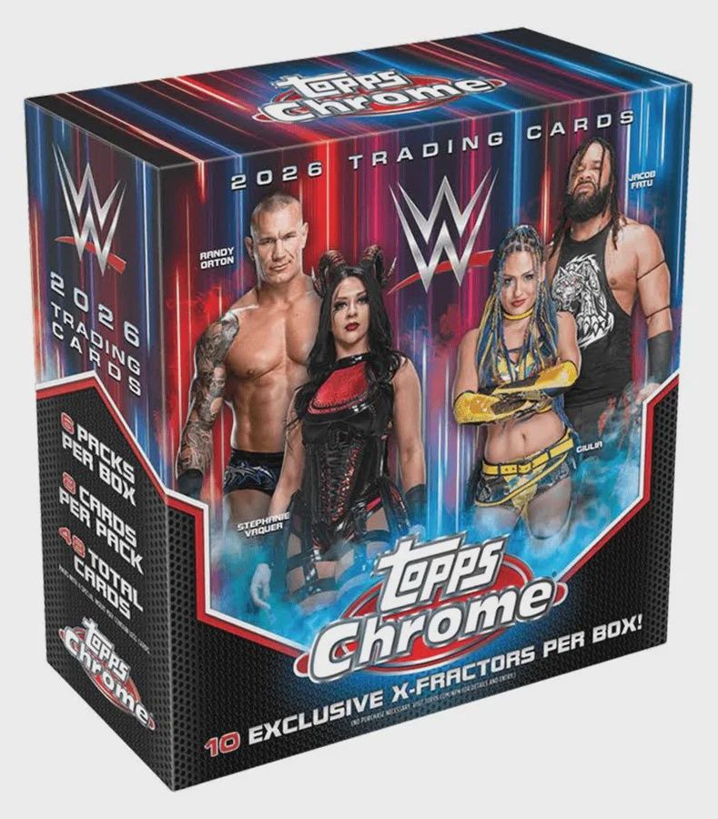 2026 TOPPS WWE CHROME MEGA BOX