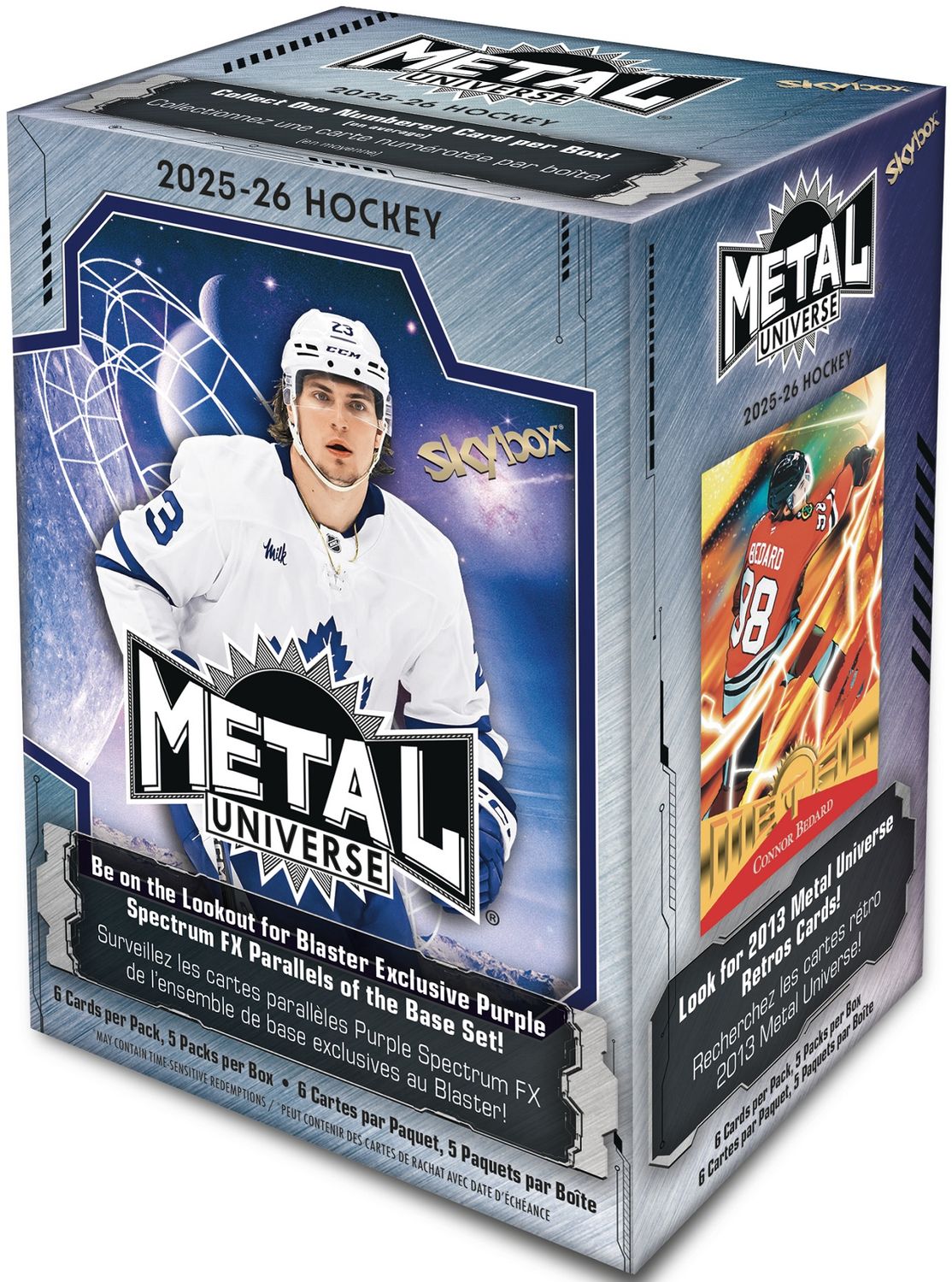 2025-26 UPPER DECK SKYBOX METAL UNIVERSE HOCKEY BLASTER