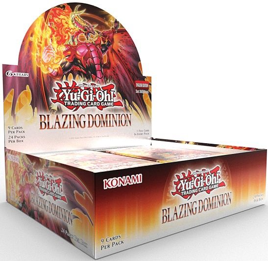 (PRE-ORDER) YUGIOH BLAZING DOMINION BOOSTER BOX
