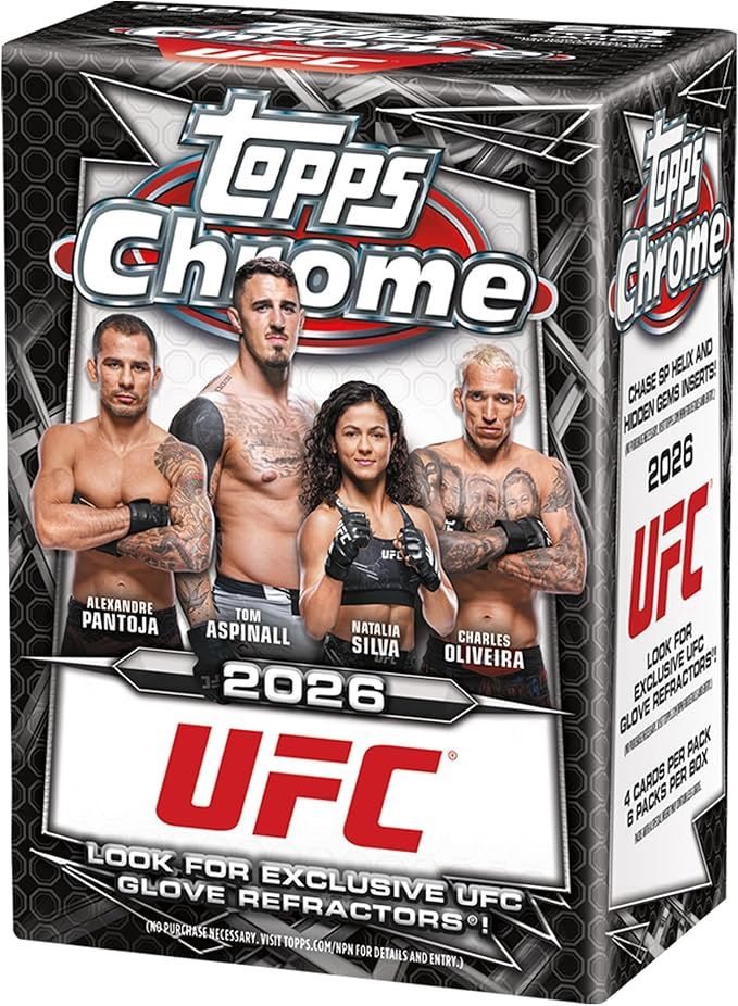 2026 TOPPS UFC CHROME VALUE BOX