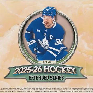 (PRE-ORDER) 2025-26 UPPER DECK EXTENDED HOCKEY HOBBY BOX