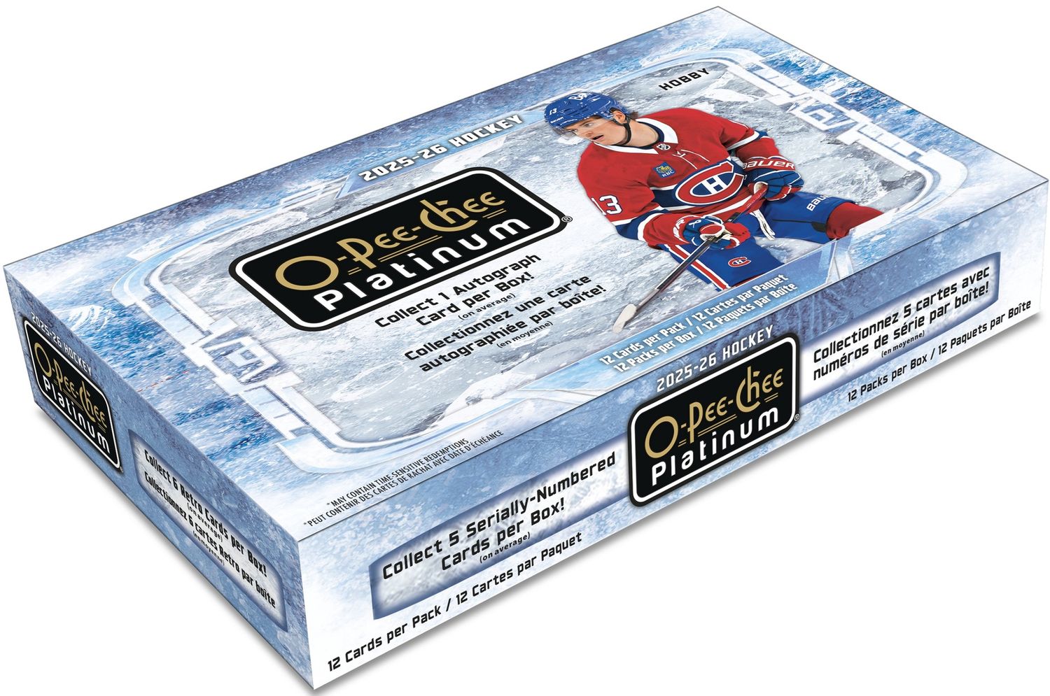 (PRE-ORDER) 2025-26 UPPER DECK O-PEE-CHEE PLATINUM HOCKEY HOBBY BOX