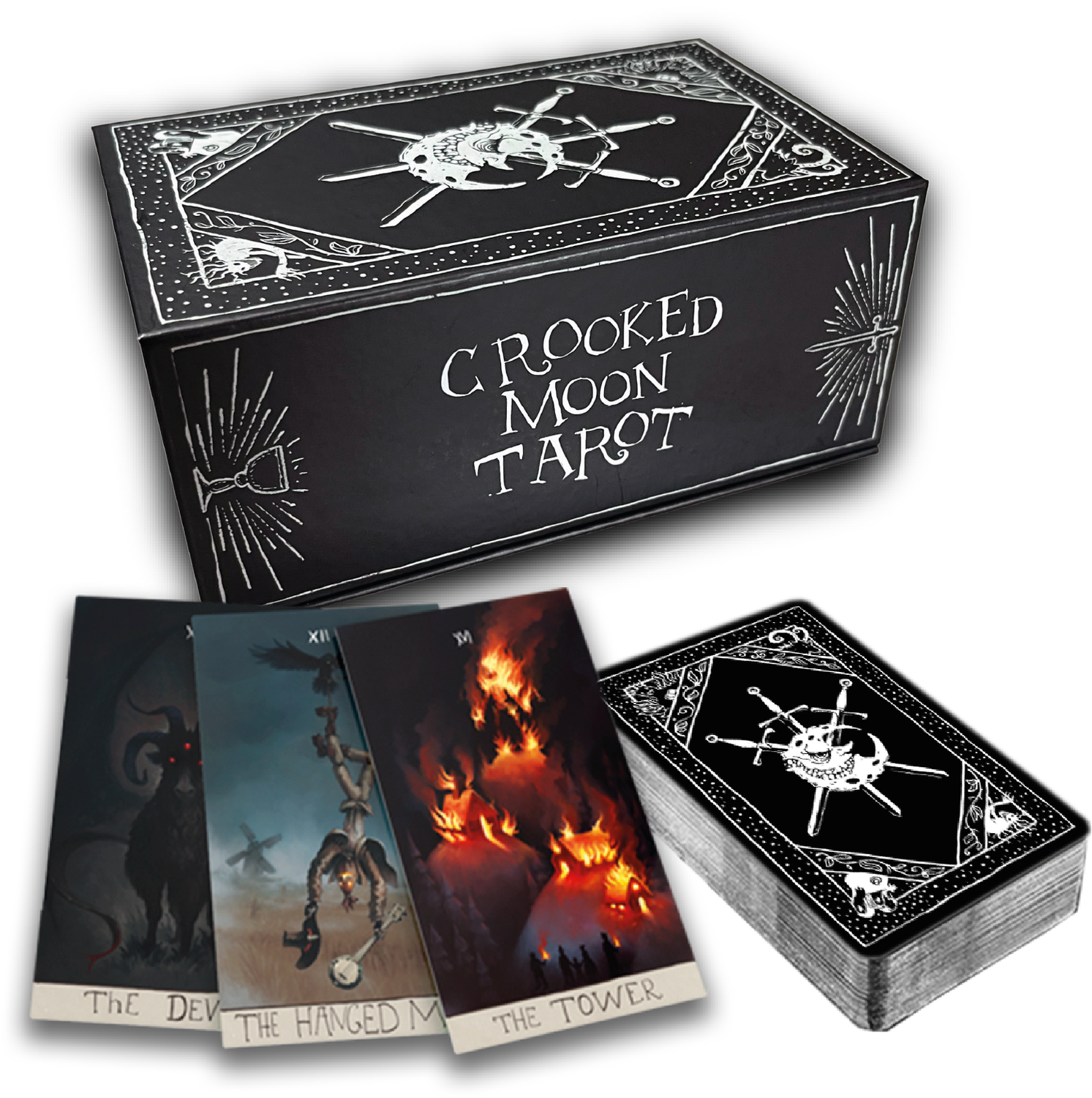 THE CROOKED MOON RPG DELUXE TAROT  DECK