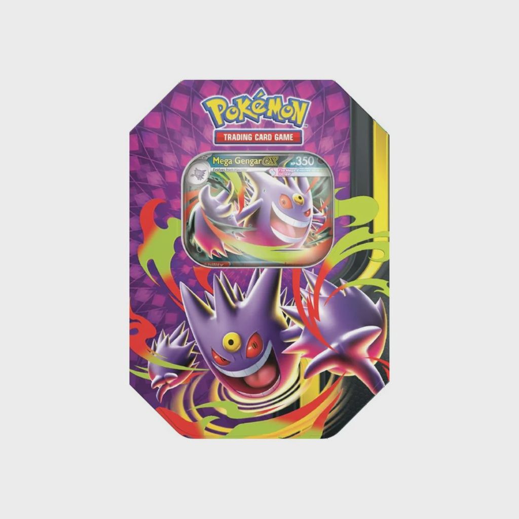 POKEMON MEGA MOONLIT TIN - MEGA GENGAR