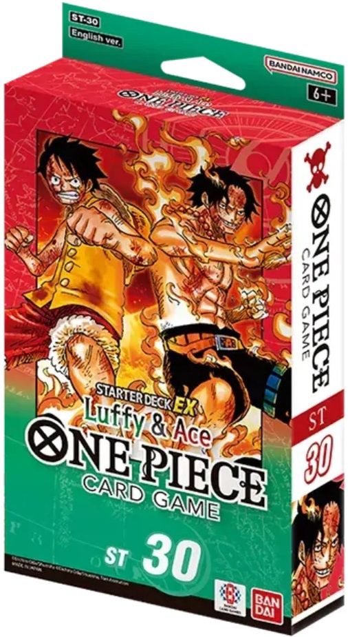(PRE-ORDER) ONE PIECE CG ST30 STARTER DECK - LUFFY &amp; ACE
