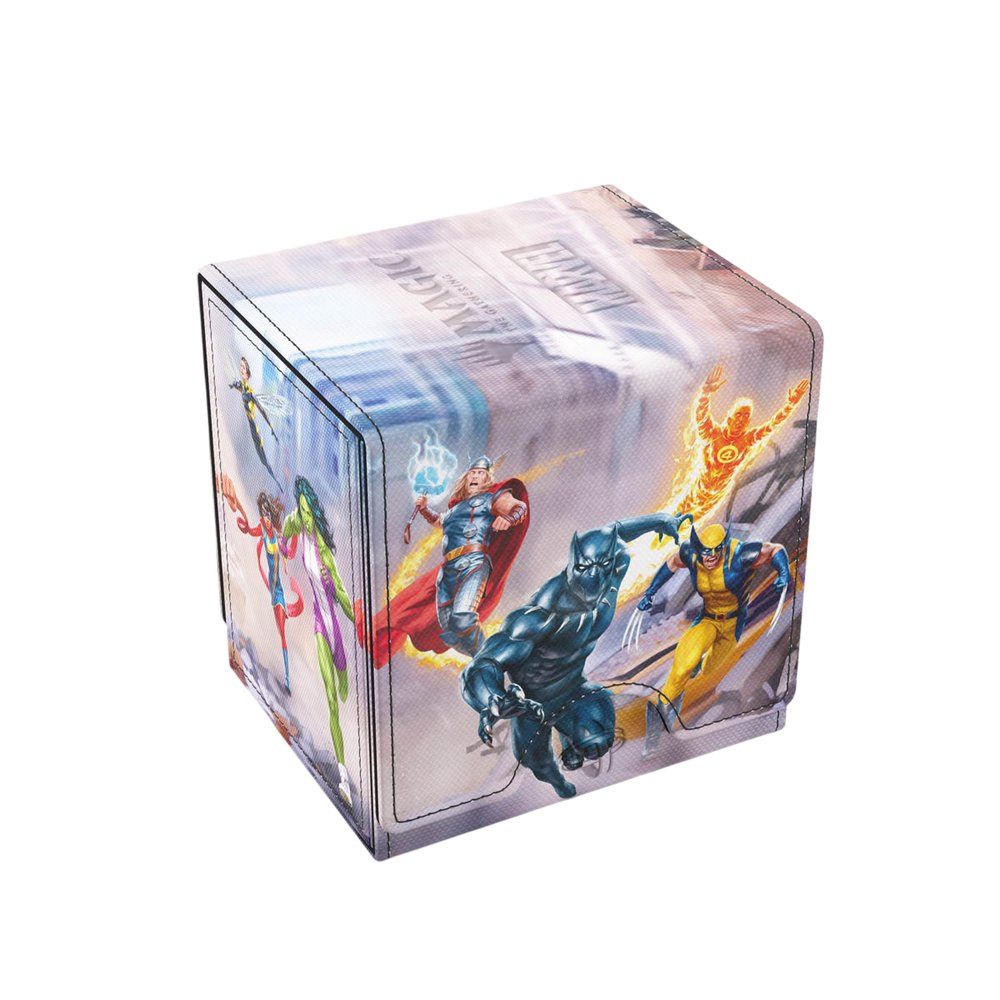 GAMEGENIC MARVEL - SUPER HEROES  -  SIDEKICK PRO XL CONVERTIBLE DECK BOX - MARVEL SUPER HEROES (100+)