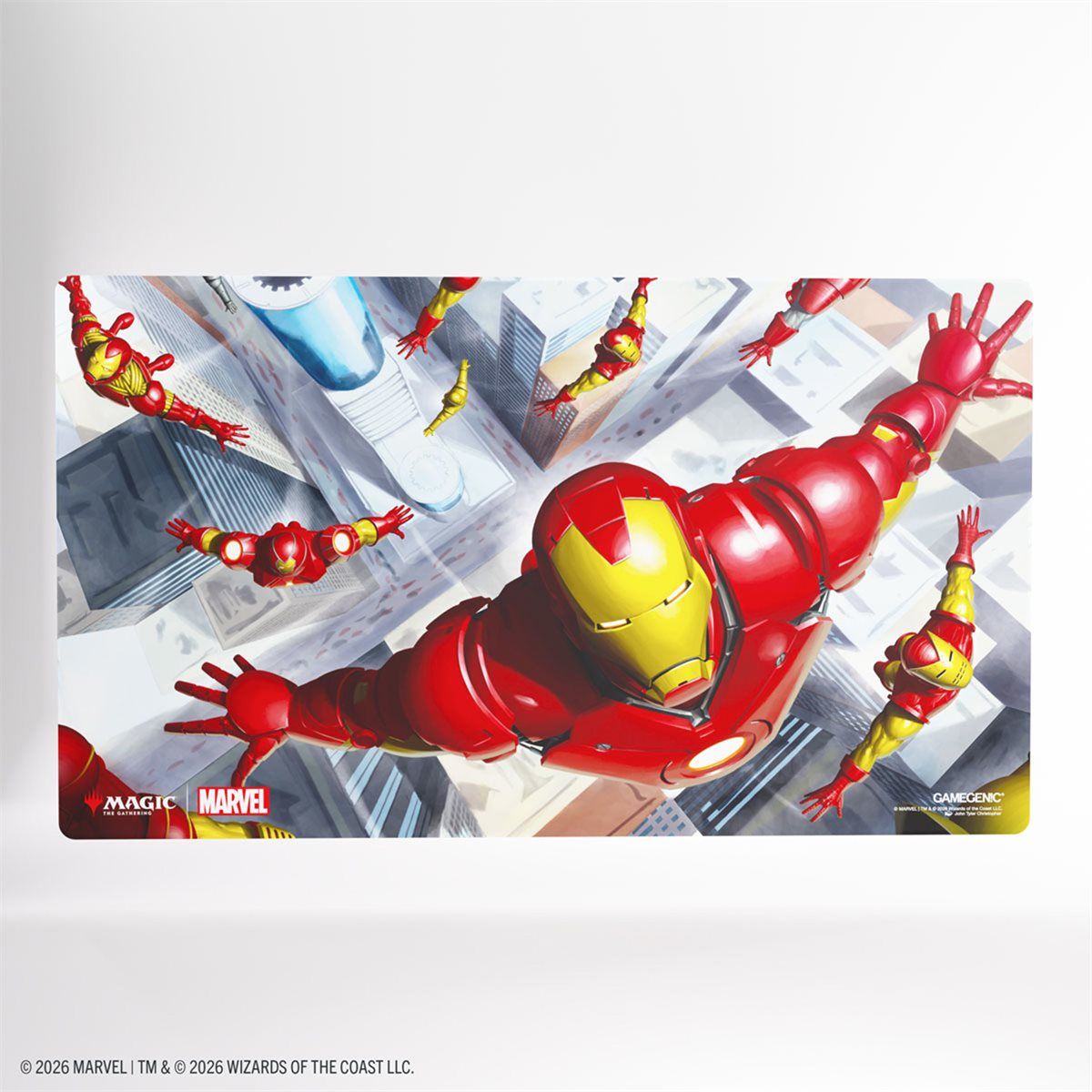 GAMEGENIC MARVEL - SUPER HEROES  -  STITCHED "PRIME" PLAYMAT - IRON MAN