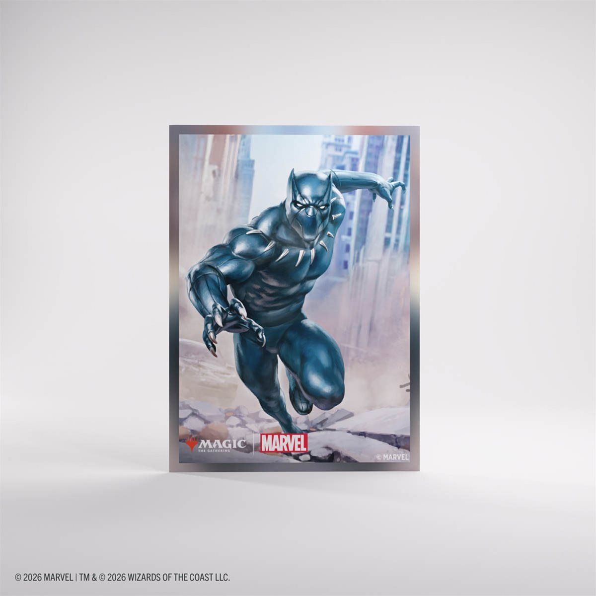 GAMEGENIC MARVEL - SUPER HEROES - STANDARD SIZE SLEEVES - BLACK PANTHER (105)
