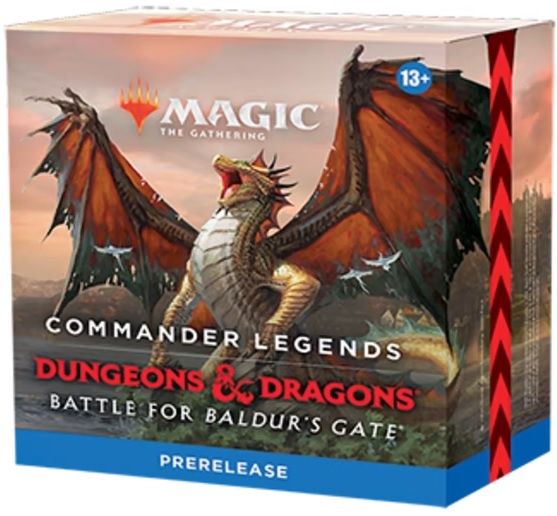 MTG COMMANDER LEGENDS BALDURS GATE  PRERELEASE PACK