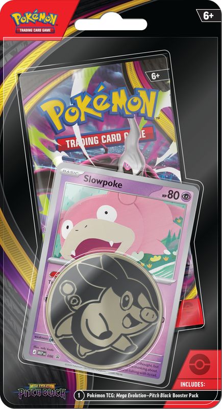POKEMON ME05 PITCH BLACK CHECKLANE BLISTER - SLOWPOKE