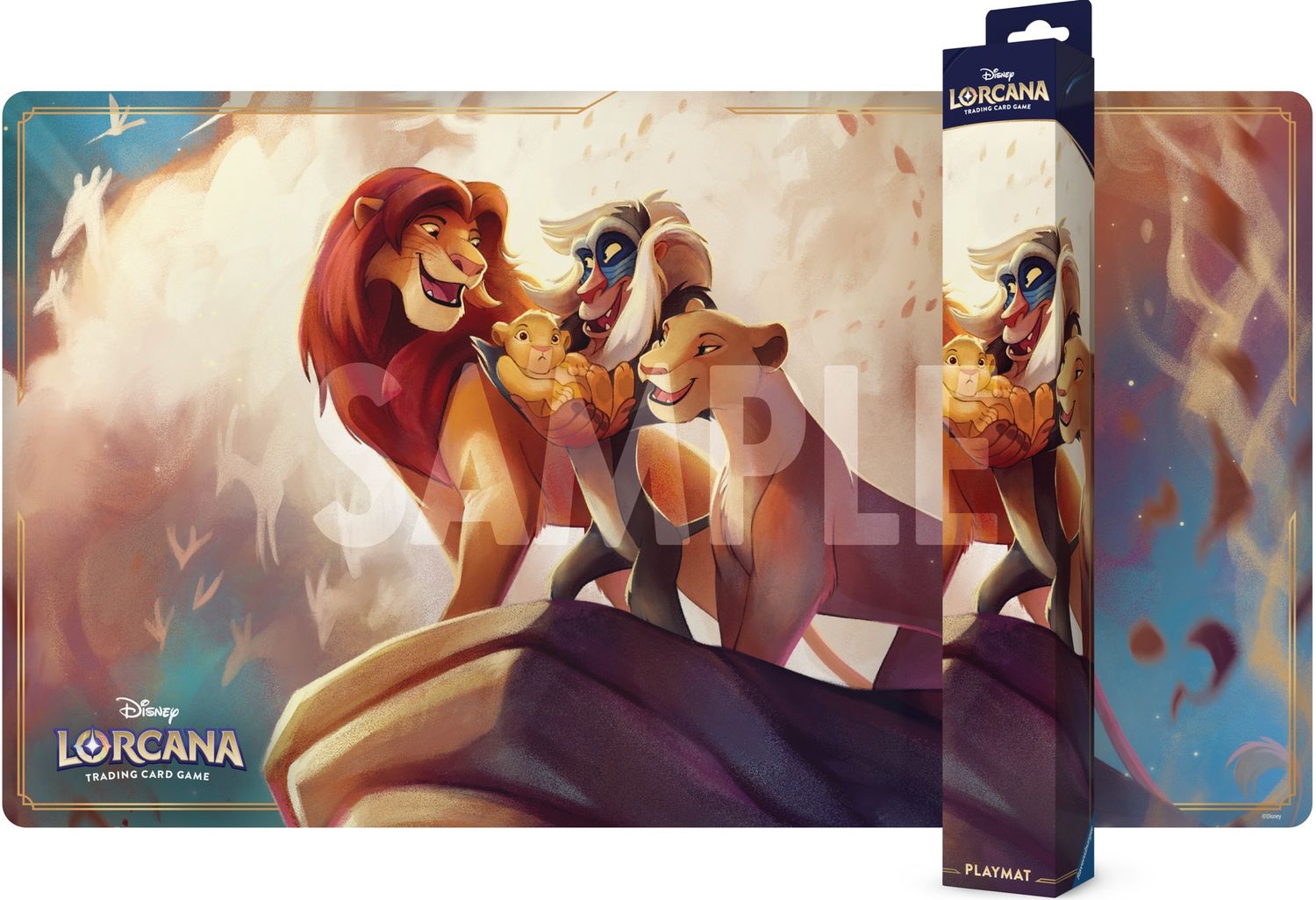 DISNEY LORCANA SET 13 PLAYMAT CIRCLE OF LIFE