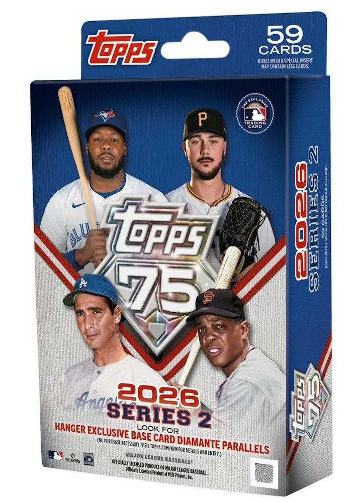 2026 TOPPS BASEBALL SERIES 2 HANGER BOX