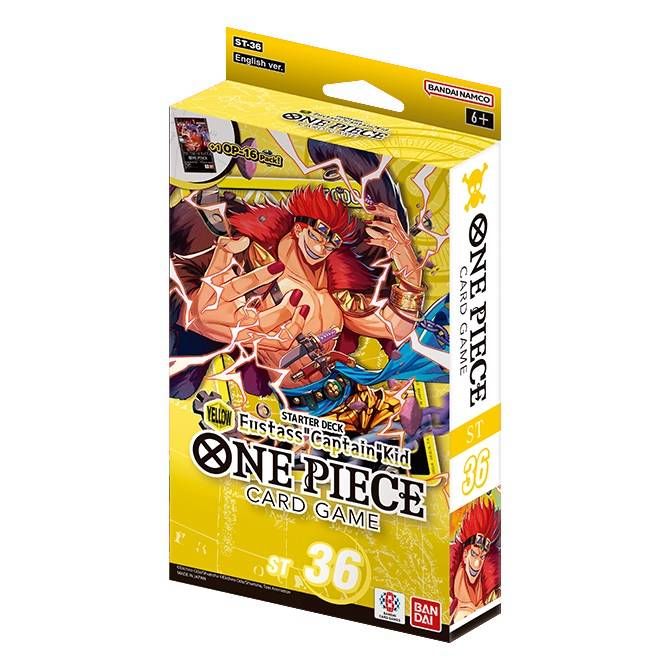 ONE PIECE CG ST36 STARTER DECK - EUSTASS "CAPTAIN" KID