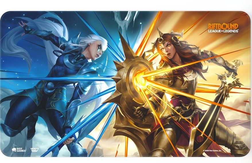 RIFTBOUND LEAGUE OF LEGENDS TCG VENDETTA PLAYMAT - DIANA &amp; LEONA