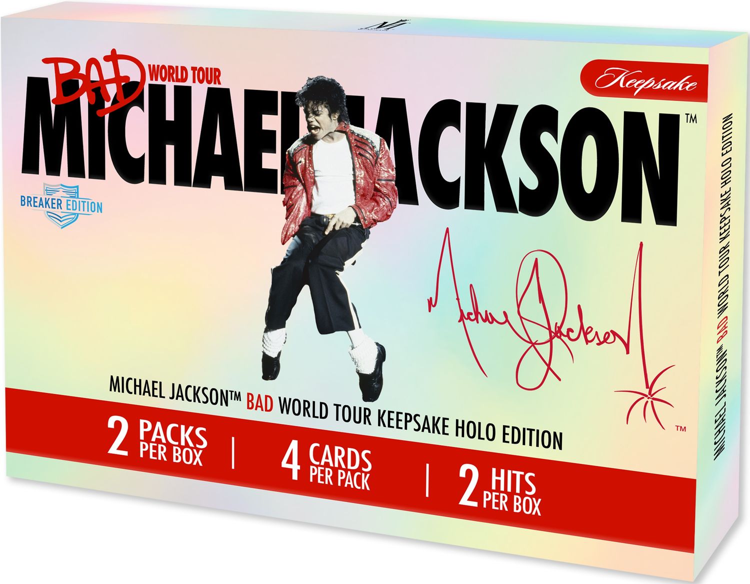 KEEPSAKE - MICHAEL JACKSON BAD WORLD TOUR HOLO BREAKER EDITION