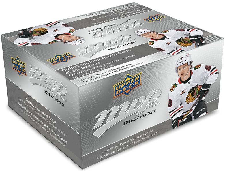2026-27 UPPER DECK MVP HOCKEY RETAIL BOX