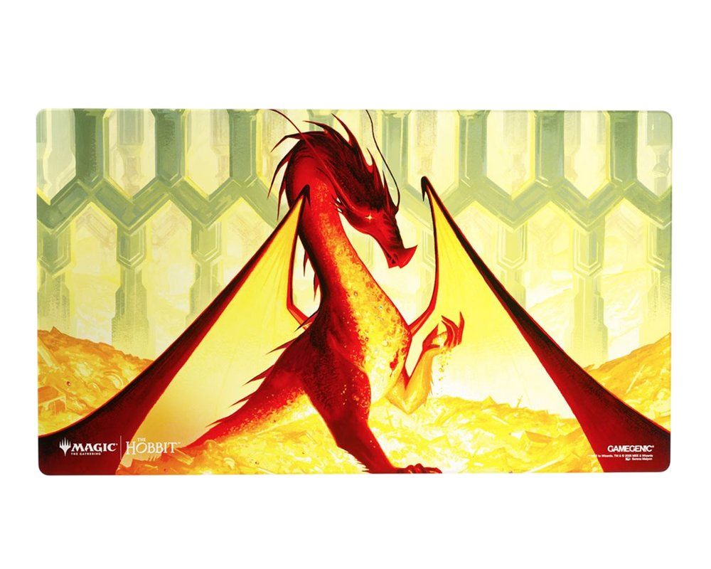 GAMEGENIC SHINY PLAYMAT - MTG THE HOBBIT - SMAUG