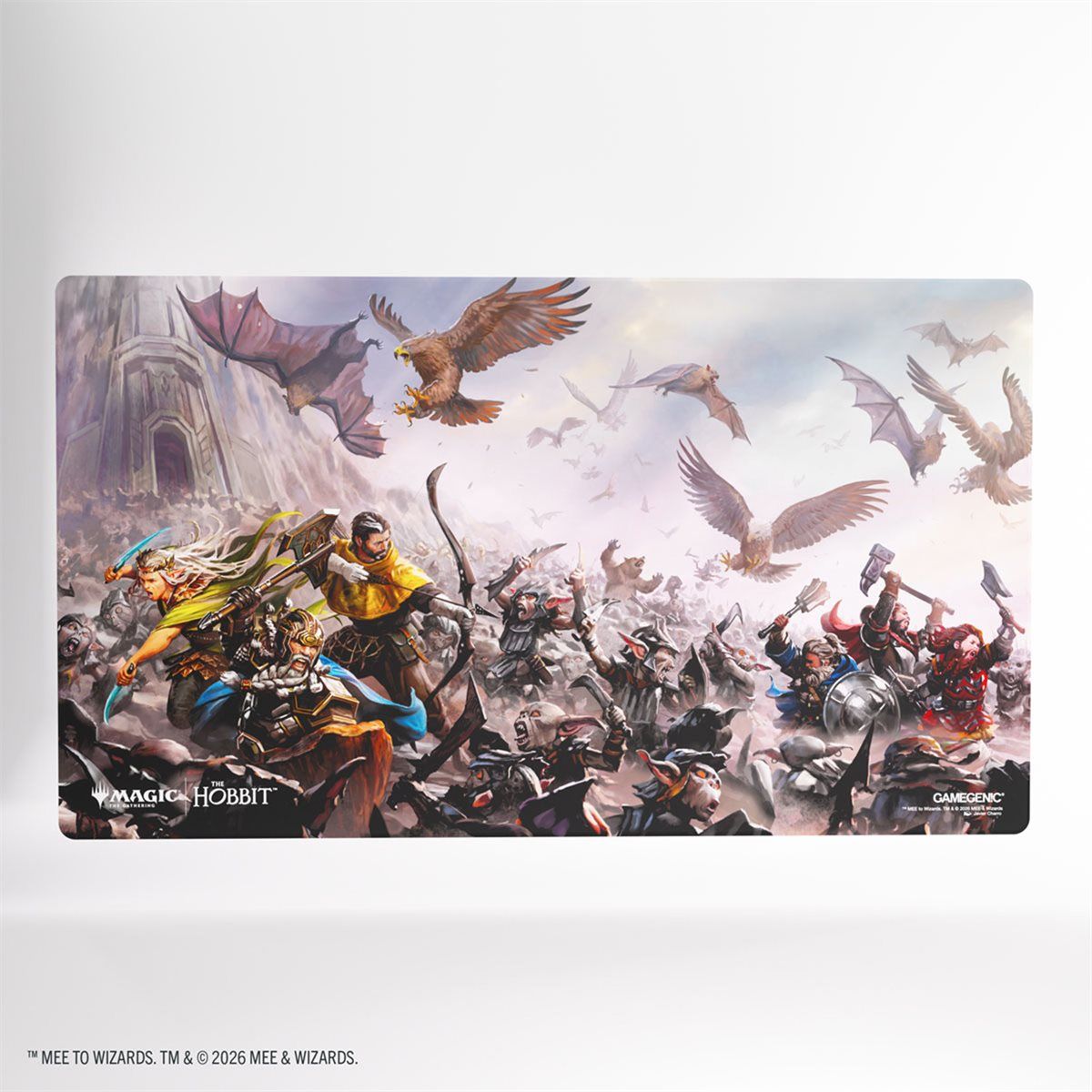 GAMEGENIC PRIME PLAYMAT - MTG THE HOBBIT - BATTLE OF THE FIVE ARMIES