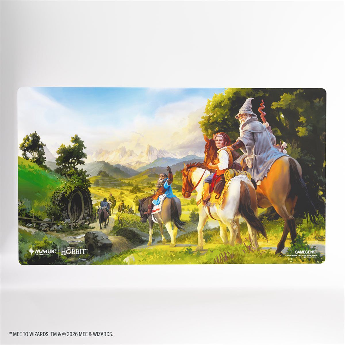 GAMEGENIC PRIME PLAYMAT - MTG THE HOBBIT - LEAVING HOBBITON