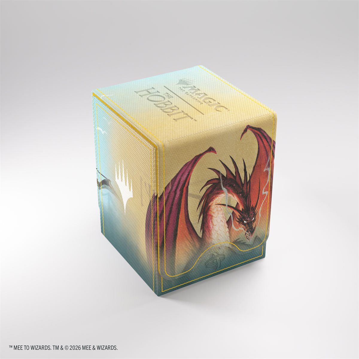 GAMEGENIC DECK BOX (80+) SQUIRE XL CONVERTIBLE - MTG THE HOBBIT -  SMAUG AND THE KING OF DALE