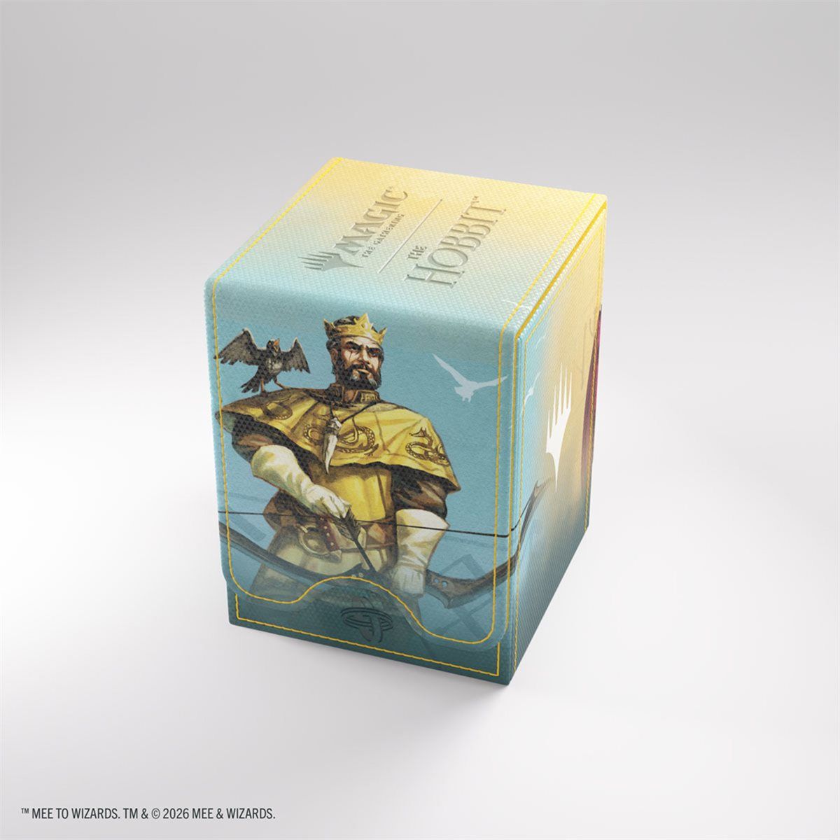 GAMEGENIC DECK BOX (80+) SQUIRE XL CONVERTIBLE - MTG THE HOBBIT -  SMAUG AND THE KING OF DALE