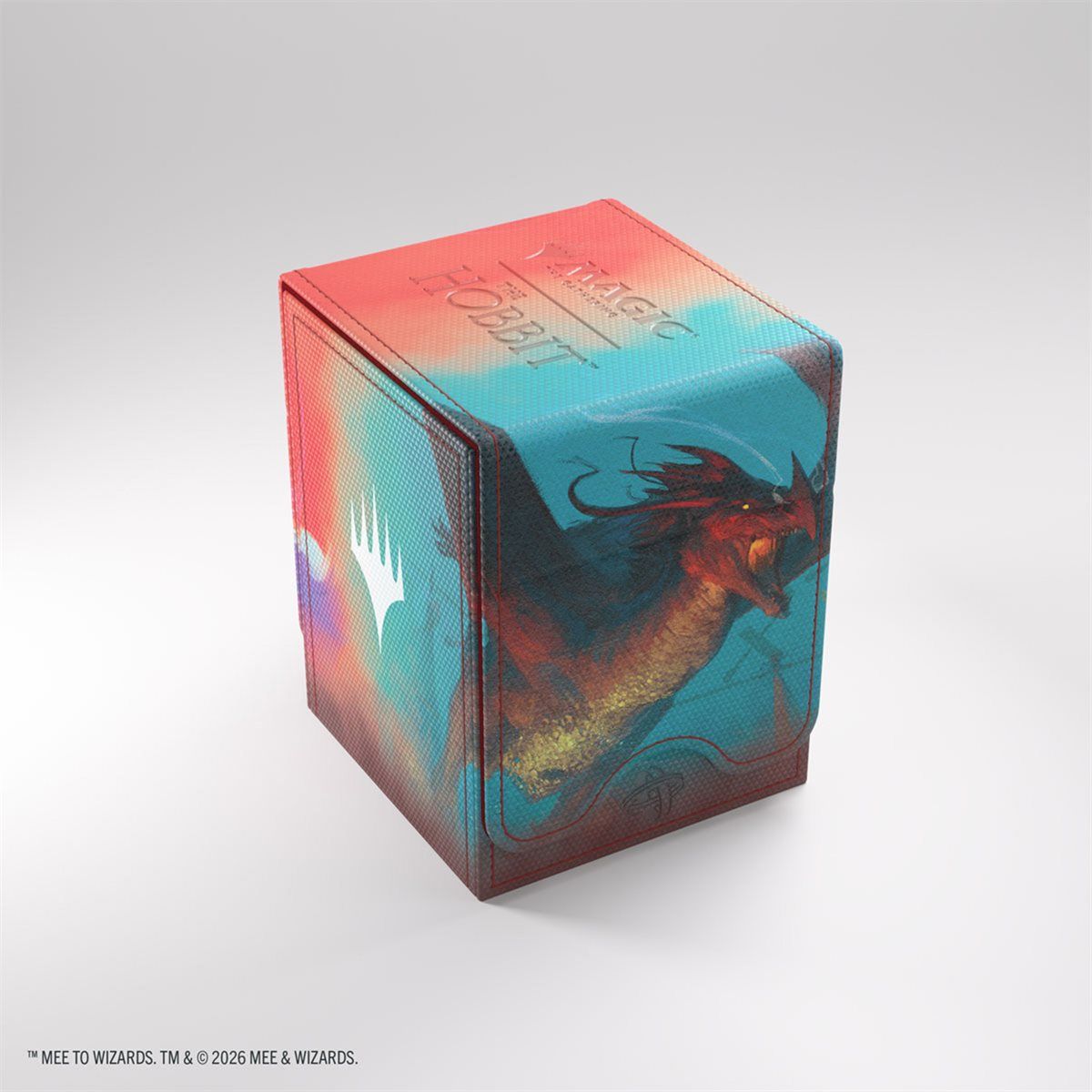 GAMEGENIC DECK BOX (80+) SQUIRE XL CONVERTIBLE - MTG THE HOBBIT - THE ARKENSTONE AND SMAUG