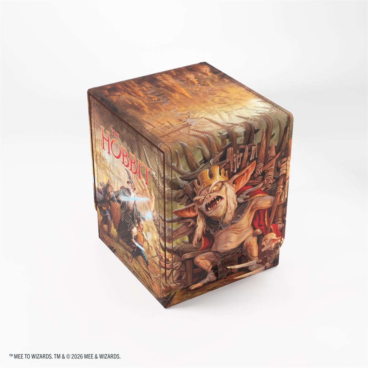 GAMEGENIC DECK BOX SQUIRE PLUS XL CONVRTIBLE DECK BOX (100+) - MTG THE HOBBIT - THE BATTLE OF GLOBLIN