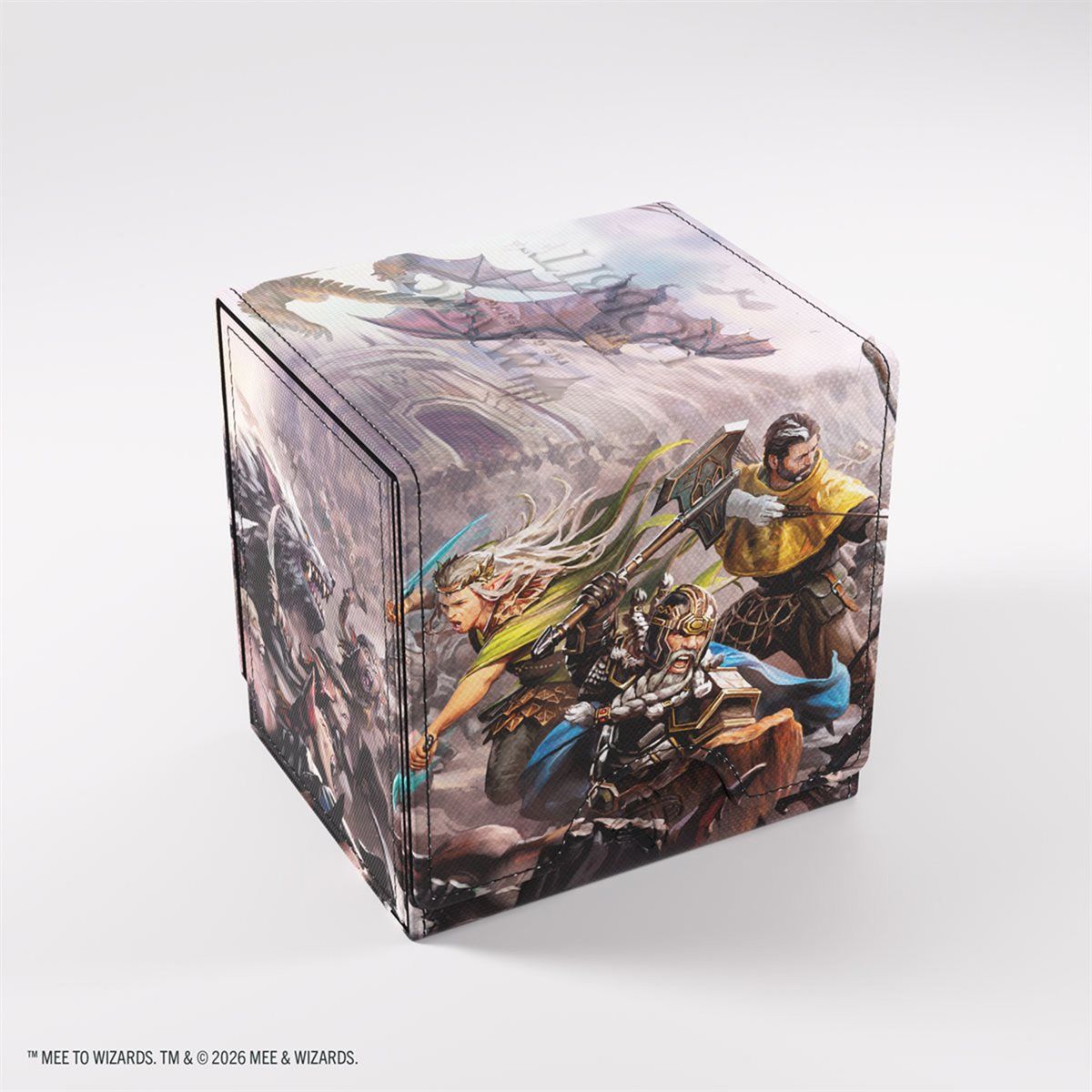 GAMEGENIC DECK BOX SIDEKICK PRO XL CONVERTIBLE DECK BOX (100+) - MTG THE HOBBIT - THE BATTLE OF FIVE ARMIES